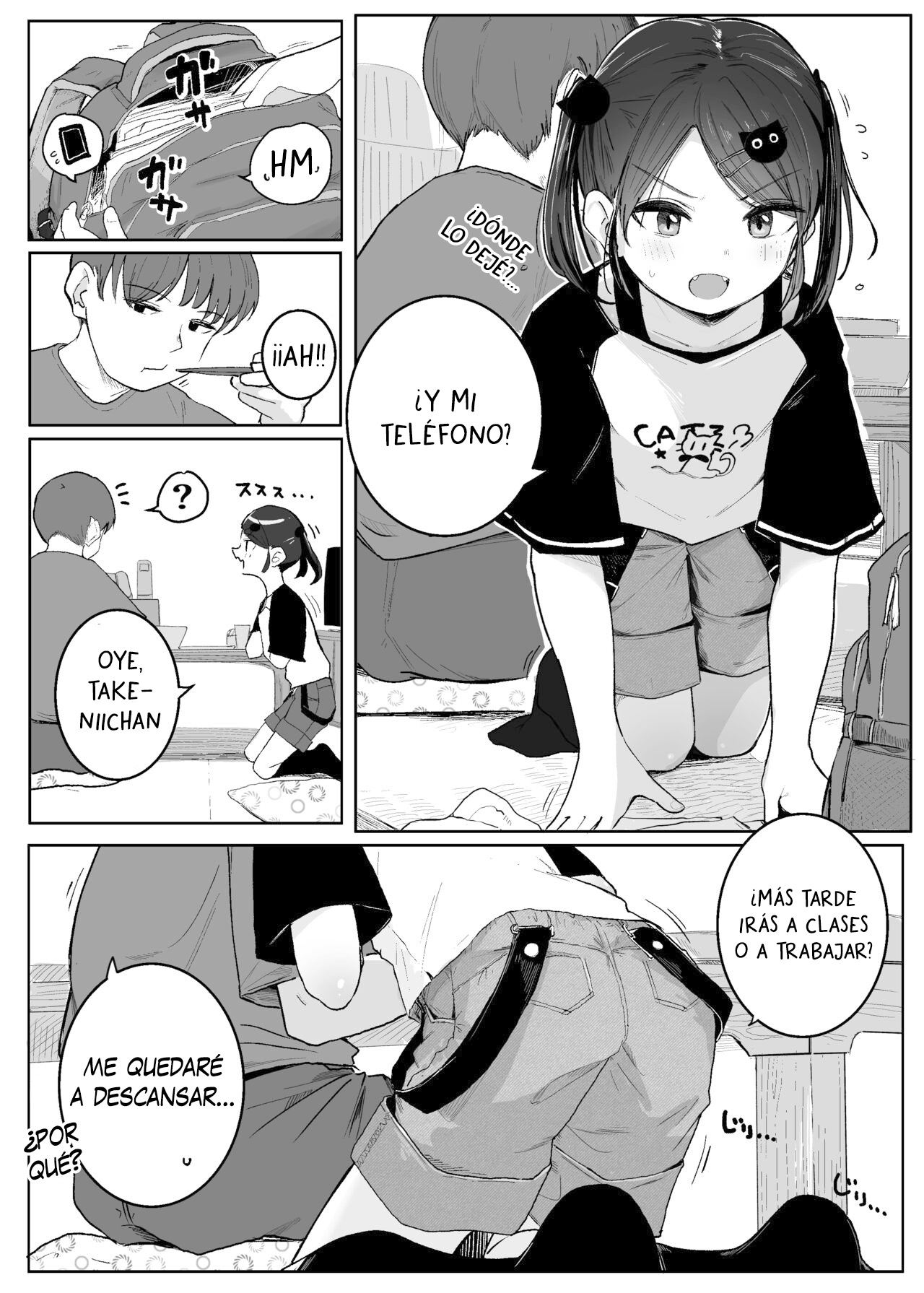 Ojisan Tetsudatte!! | ¡¡Tio, ayúdame!! page 4 full