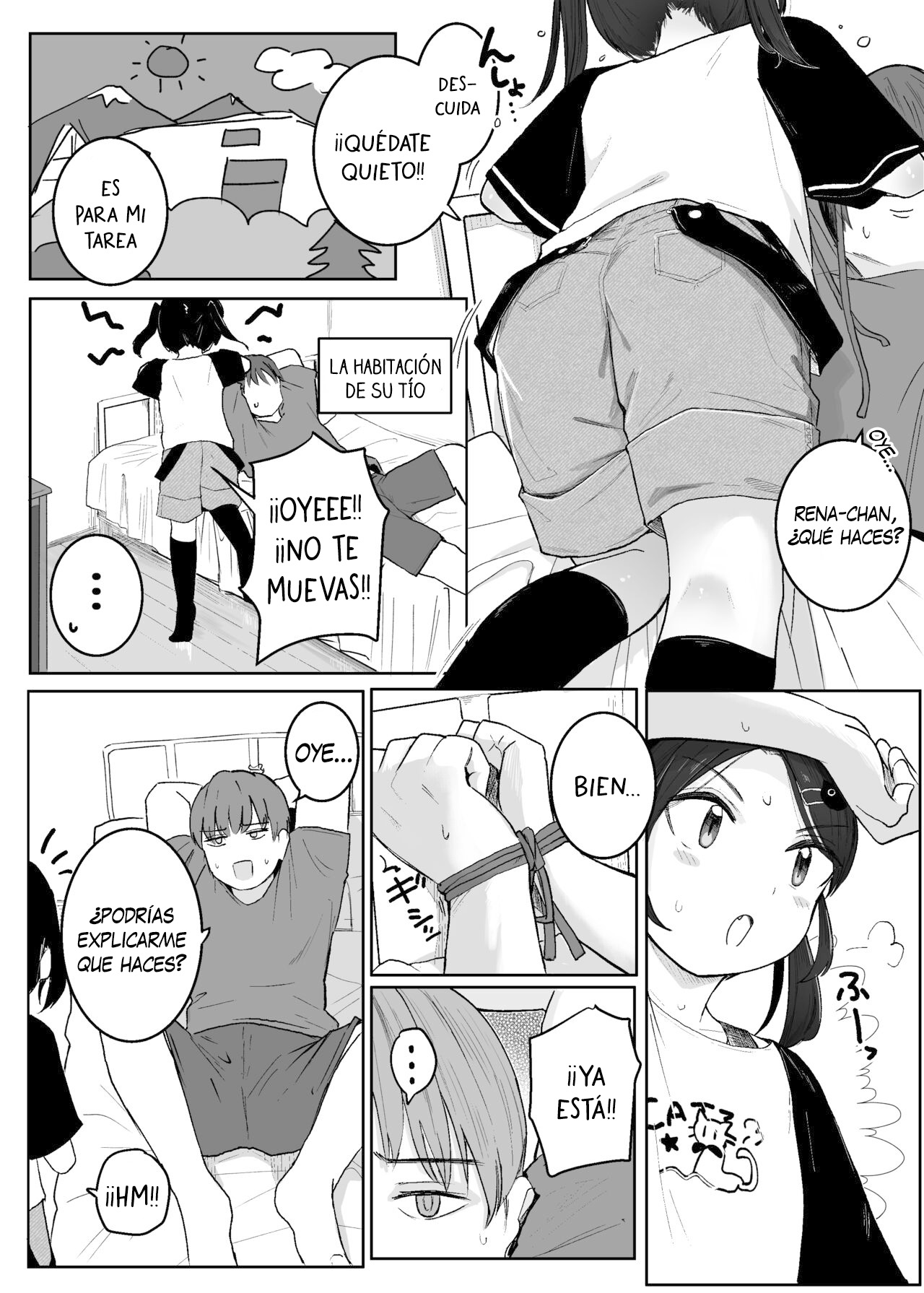 Ojisan Tetsudatte!! | ¡¡Tio, ayúdame!! page 6 full