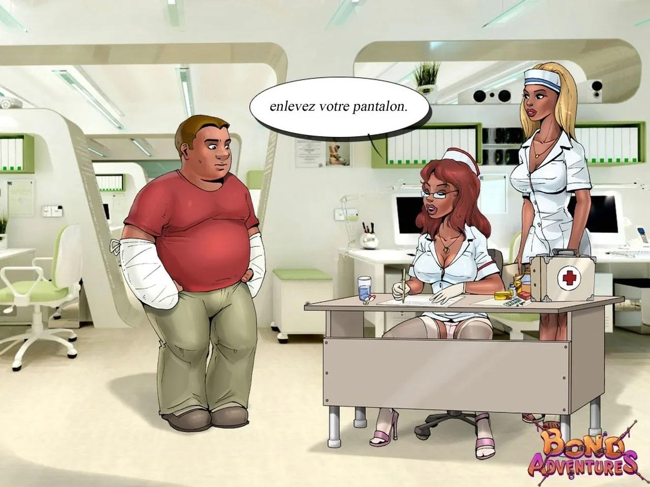 Patient Bond's medical - French page 3 full