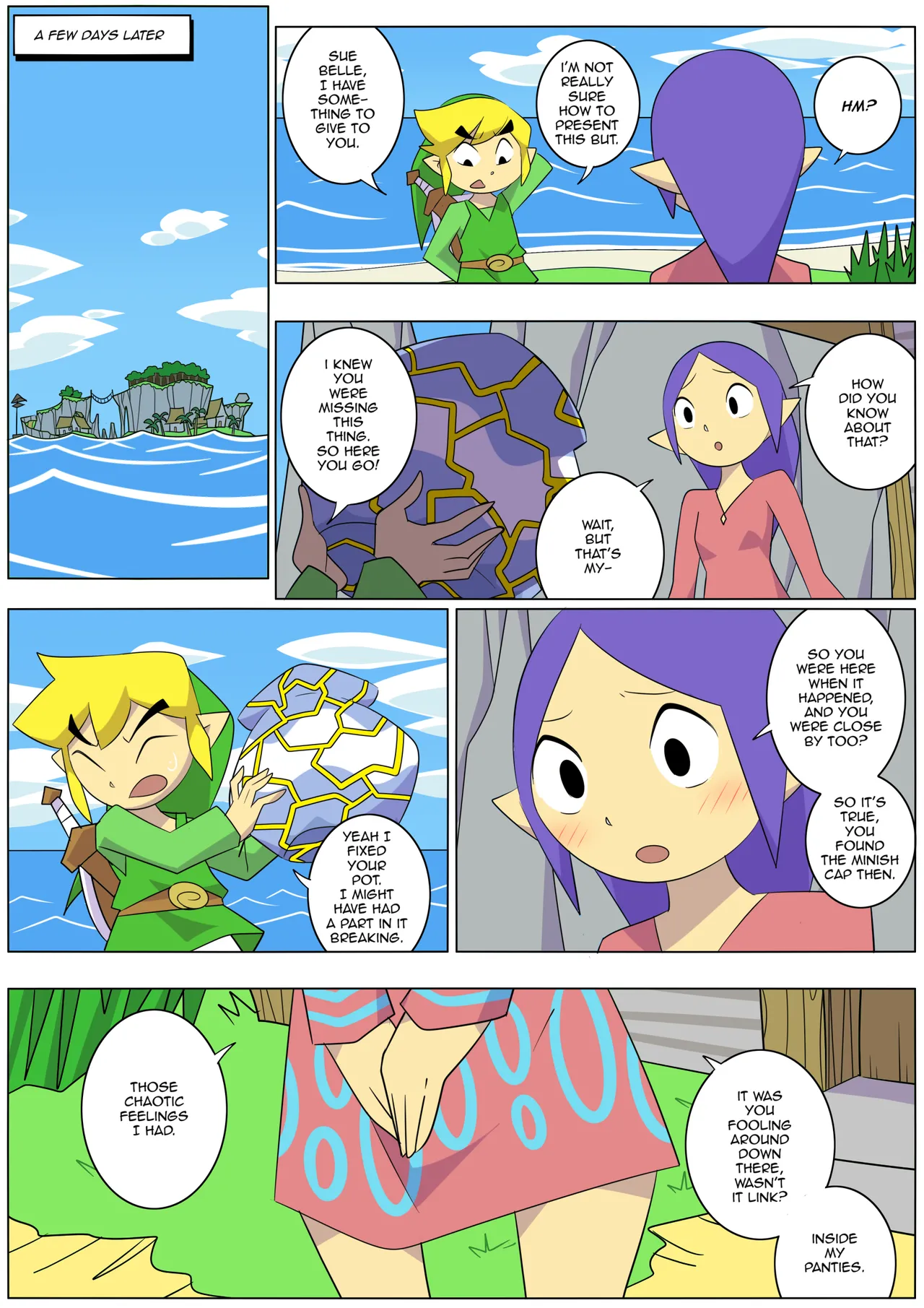 The Journey Up Sue Belle's Panties page 11 full