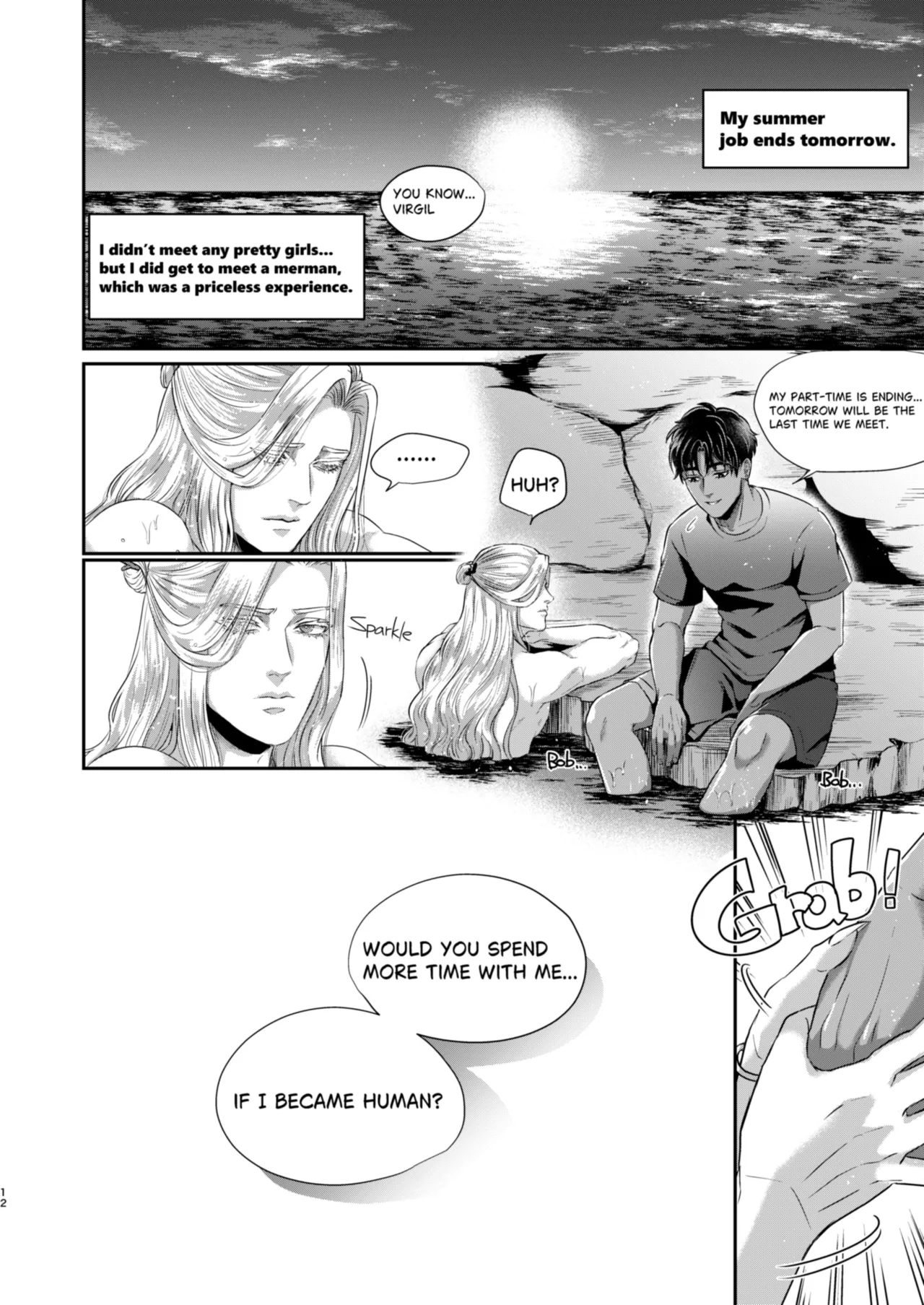 Beautiful merman is a cuntboy page 11 full
