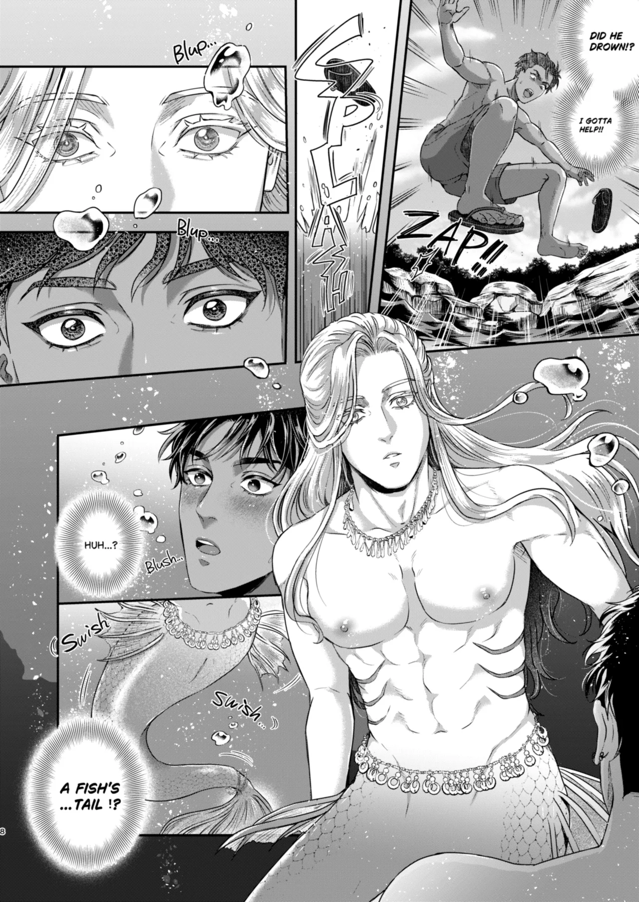 Beautiful merman is a cuntboy page 7 full