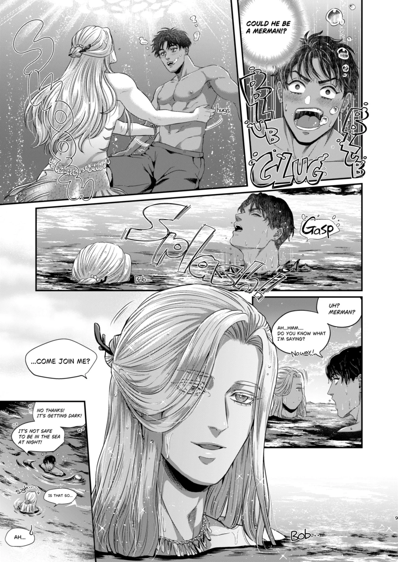 Beautiful merman is a cuntboy page 8 full