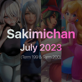 Sakimichan - July 2023 cover
