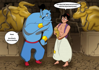 [Halcy0n] Aladdin and The Bovine Idol cover