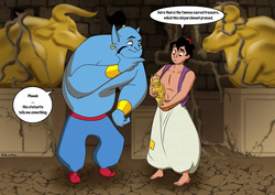 Aladdin and The Bovine Idol