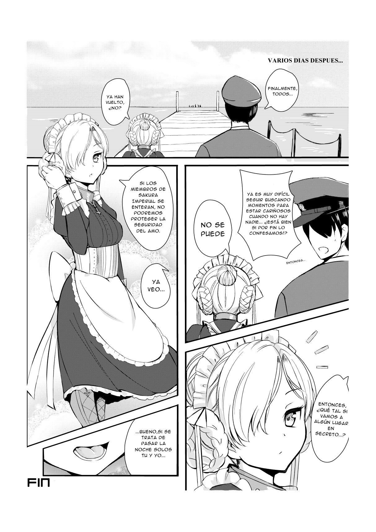 Goshujin-sama ga Daisukina Muhyoujou Meido to Futarikiri ni Natta Hi | El dia en que me quede a solas con la maid inexpresiva que esta enamorada de su amo page 11 full