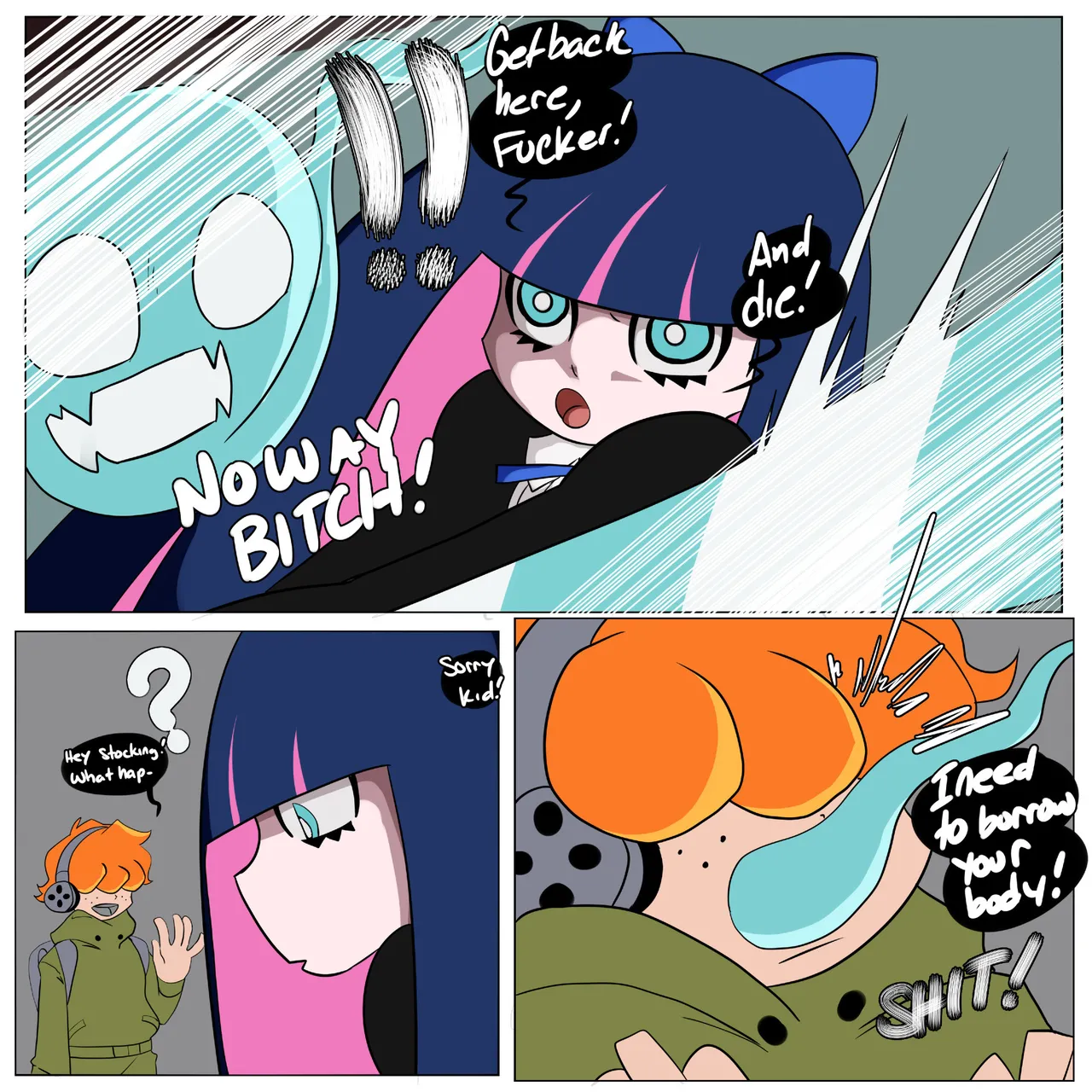 Stocking and Ghost page 1 full