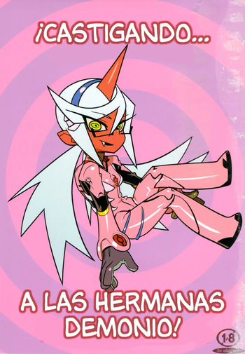 [Hamanasu Chaya (Hamanasu)] Oshioki! Demon Sisters (Panty & Stocking with Garterbelt) [Spanish] cover