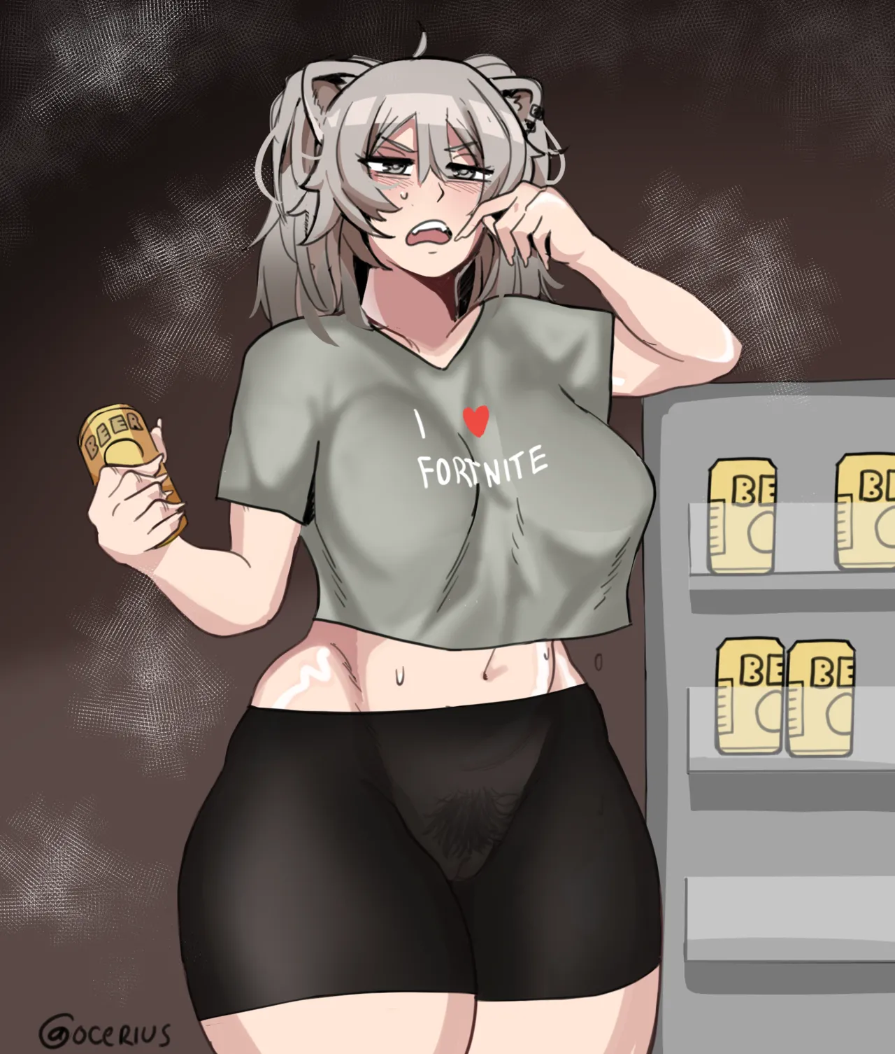 Sweaty NEET Botan goes to the fridge page 2 full