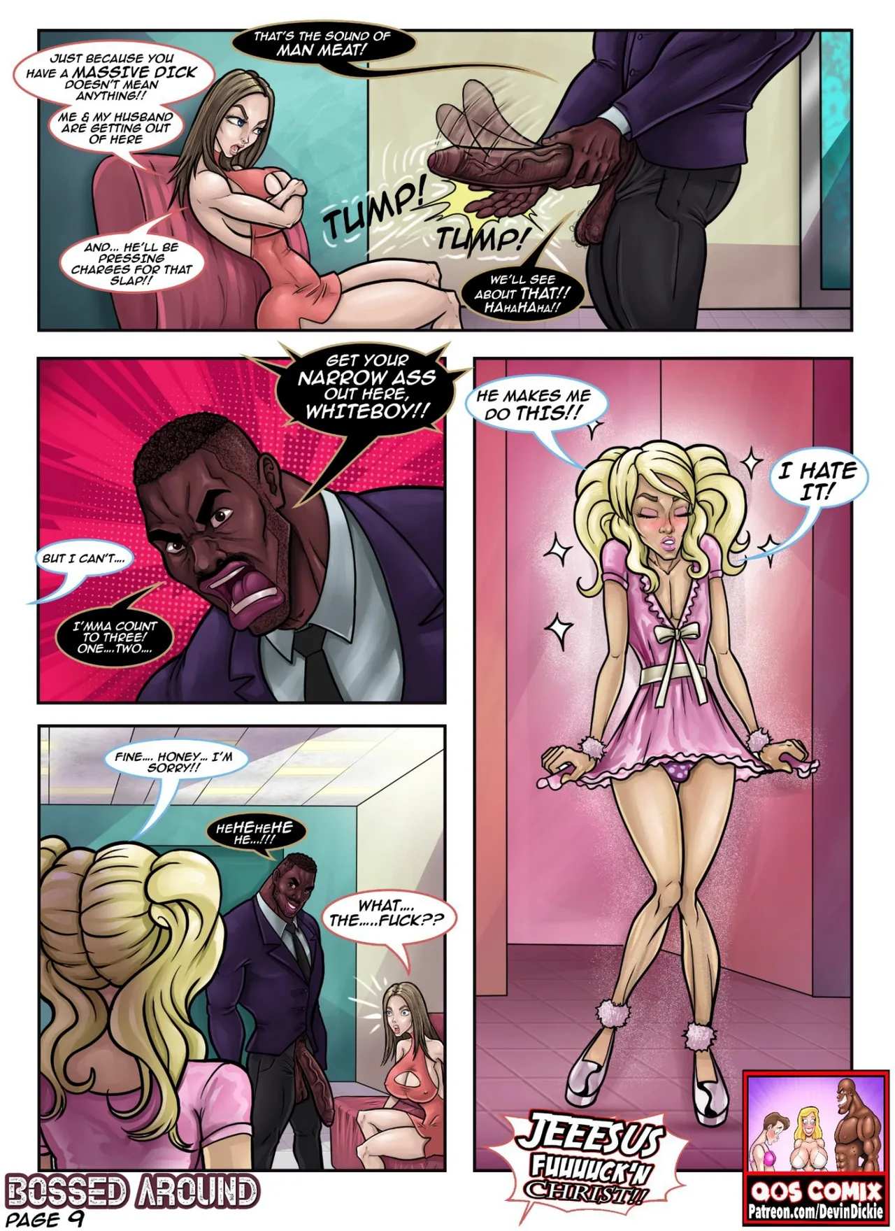 Devin Dickie Bossed Around page 9 full