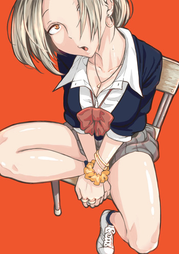 [ushi ushi ushi ushi ushi ushi] Gal JK Ero Manga｜Manga Erótico de Colegiala Gyaru (Dare demo Dakeru Kimi ga Suki｜Me Gustas tú, que Puedes Tener Sexo con Cualquiera) [Spanish] [AntiPatreon] [Decensored] cover