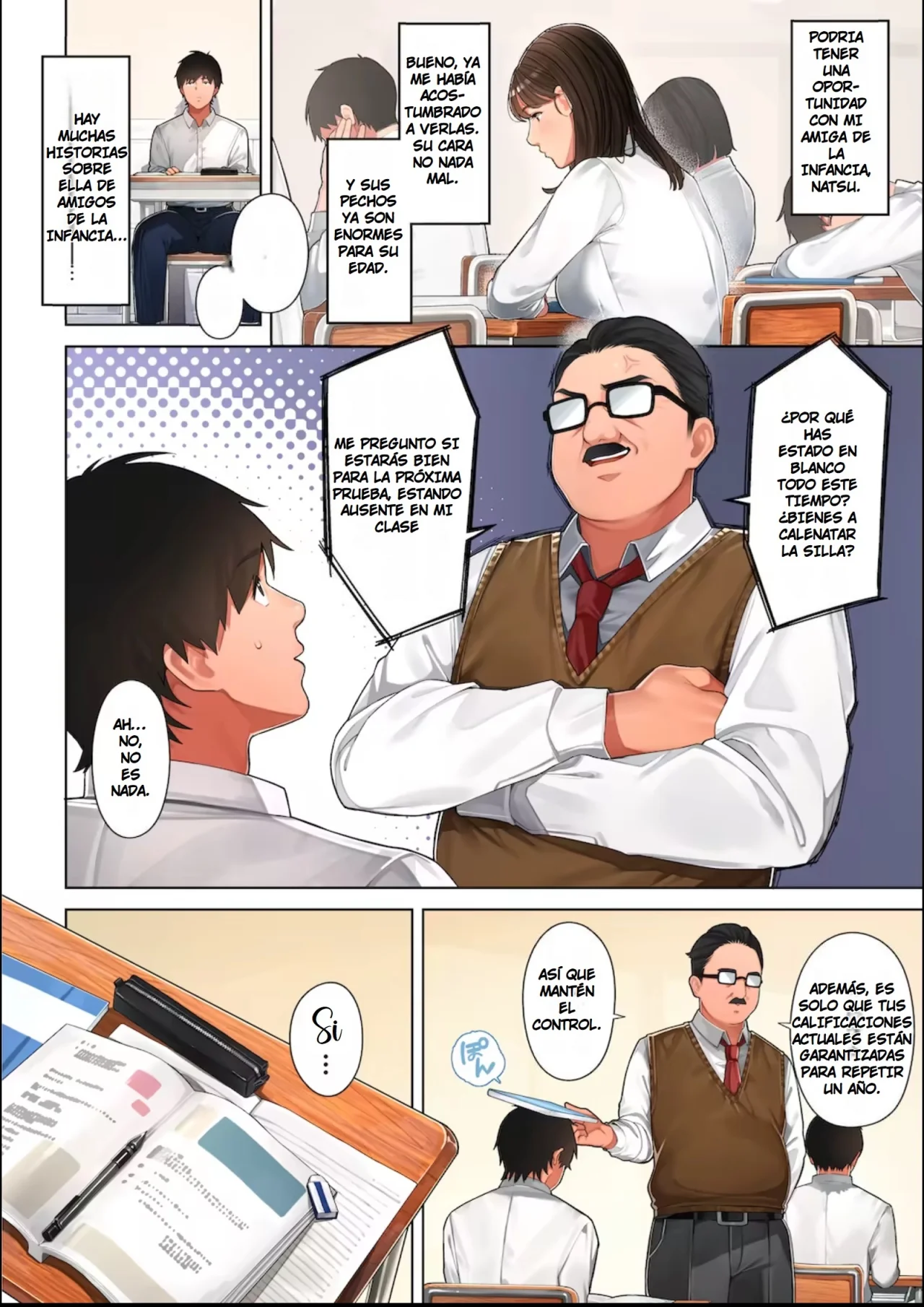 Kyouko-san wa Osananajimi no Okaa-san | Kyoko-san es la Madre de mi Amiga de la Infancia page 3 full