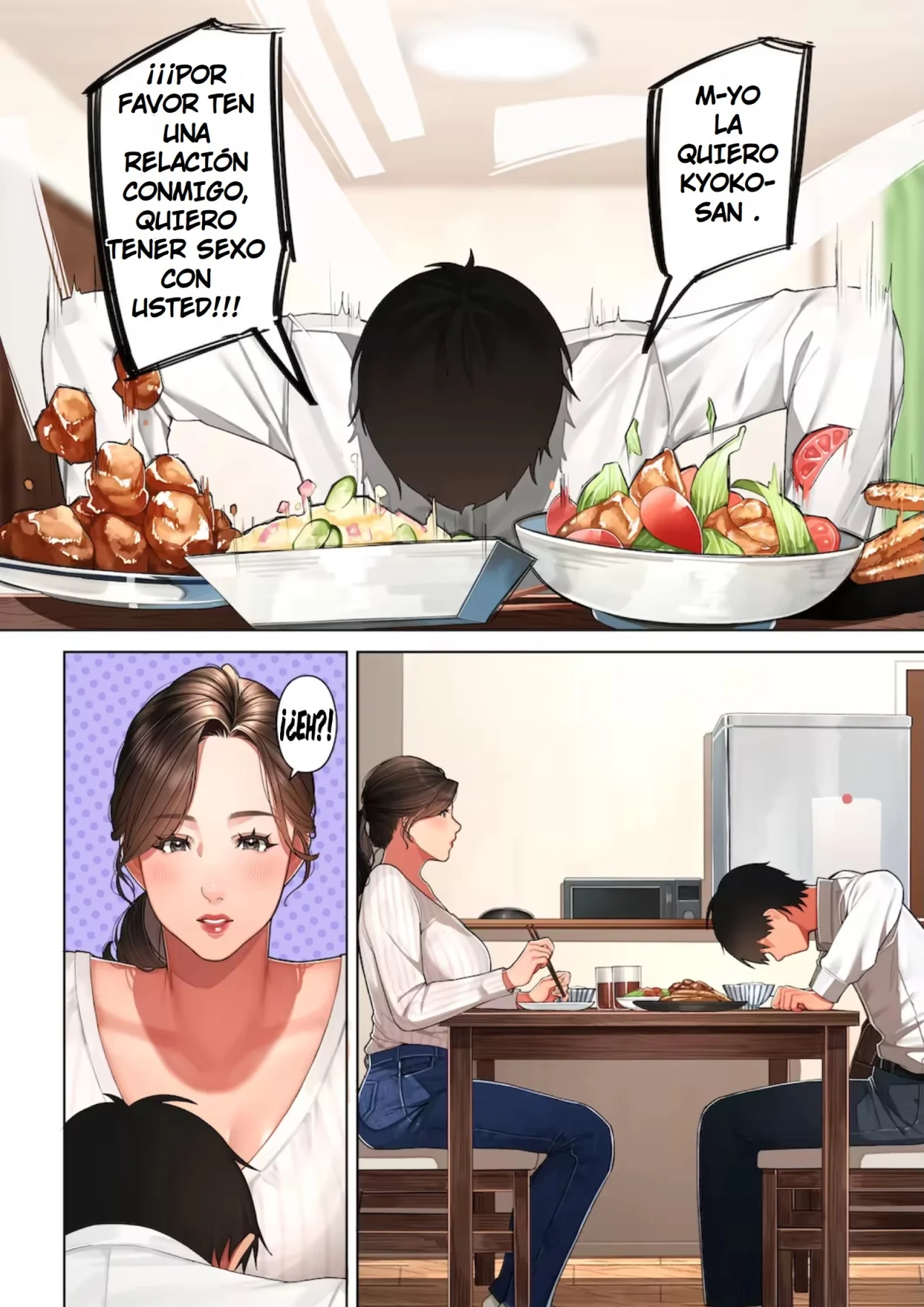 Kyouko-san wa Osananajimi no Okaa-san | Kyoko-san es la Madre de mi Amiga de la Infancia page 9 full