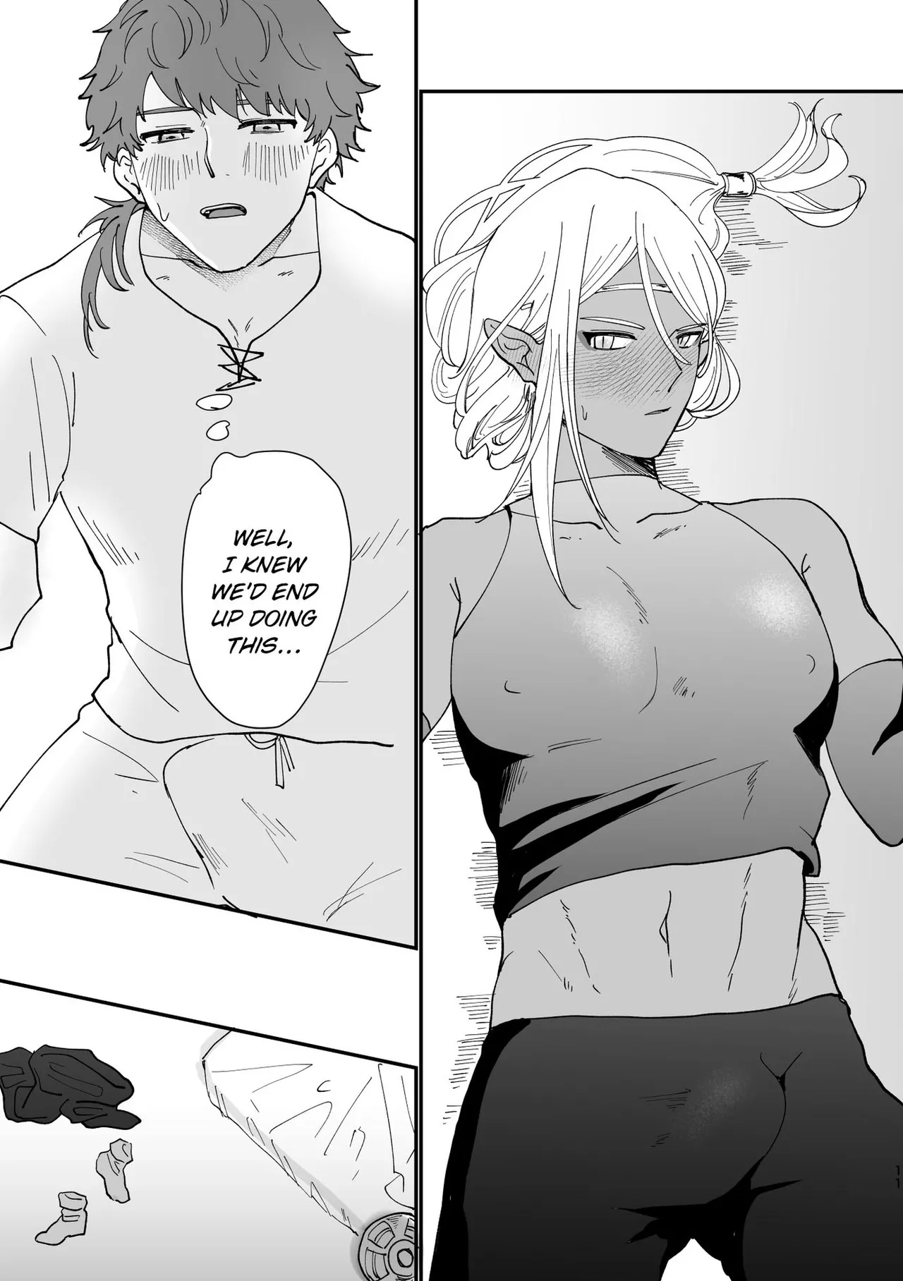 Hatsujou Elf to Dekiai Ecchi | Loving Sex With a Horny Elf. page 10 full