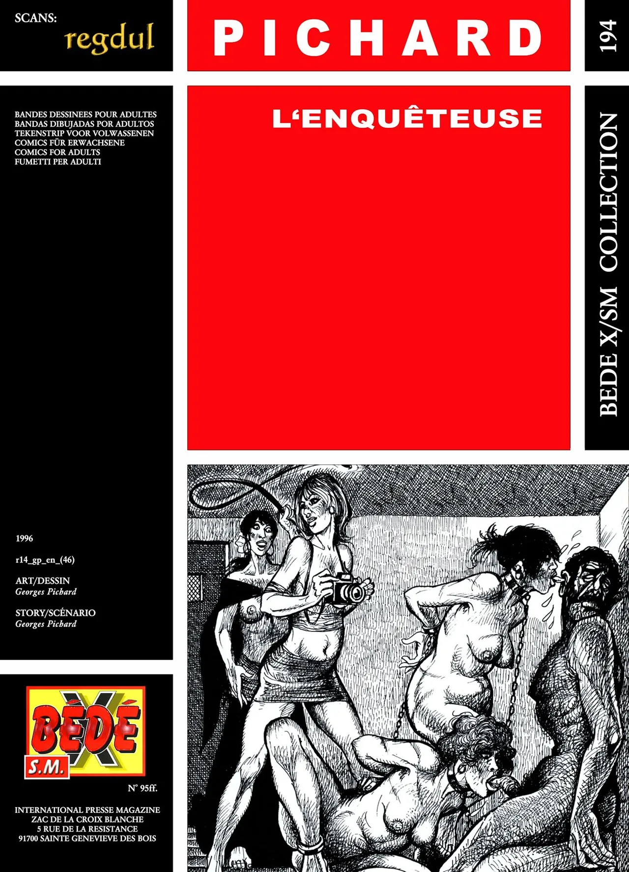 Georges Pichard - L'Enquêteuse page 1 full