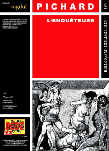 [Bédé X S.M. 194] Georges Pichard - L'Enquêteuse cover
