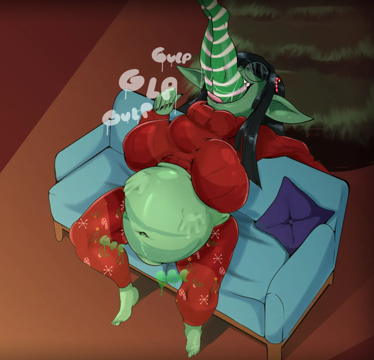 Eggnog Gobbo and Fairy page 2 full