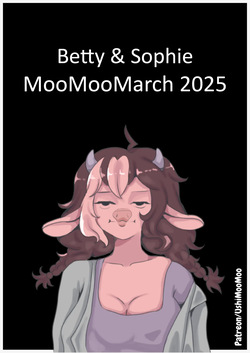 Betty & Sophie MooMooMarch 2025