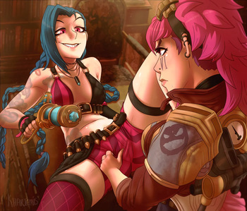 [Khartemis] Sisters: Jinx & Vi (League of Legends) cover