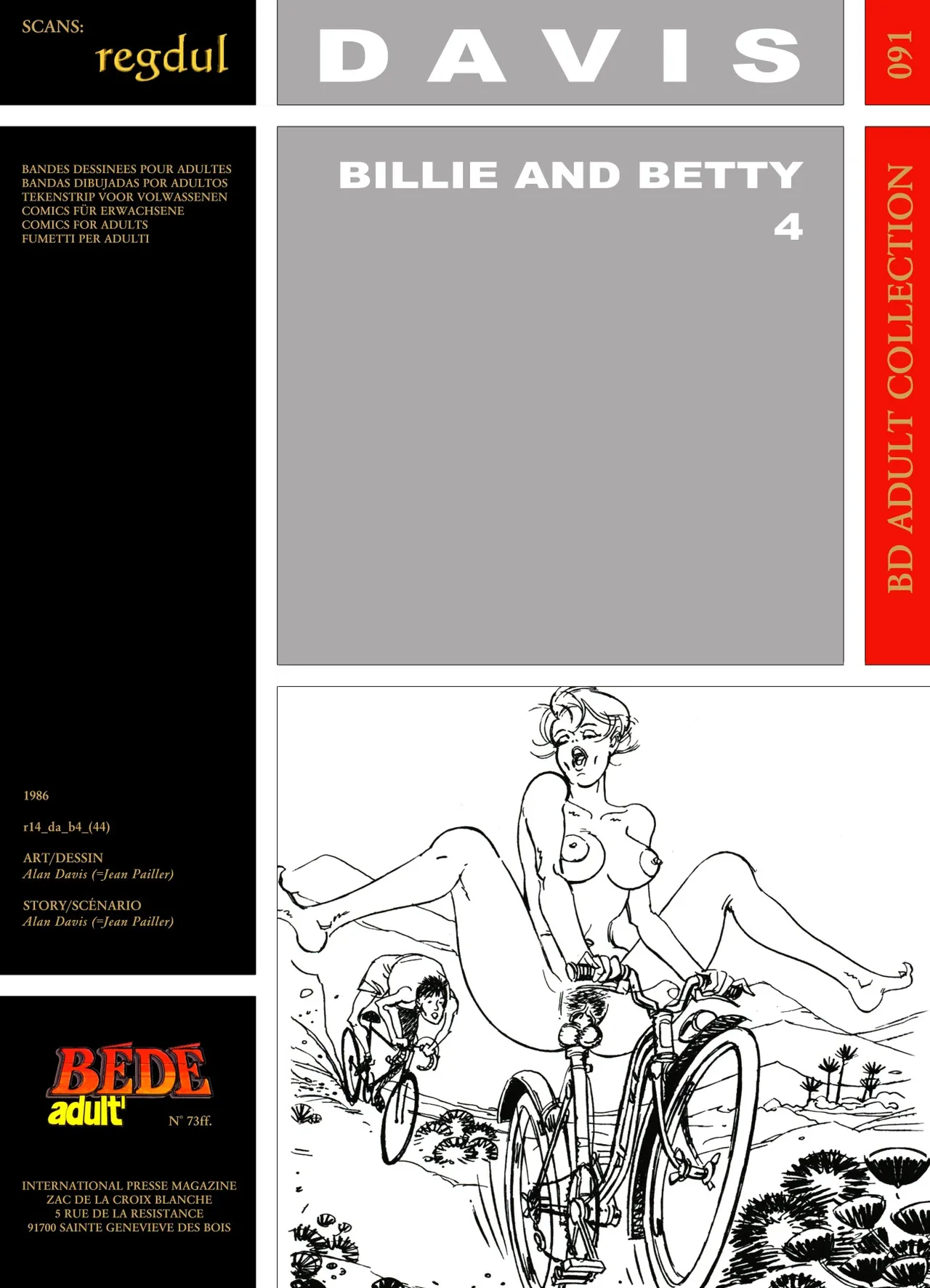 Alan Davis  - Billie and Betty #4 page 1 full