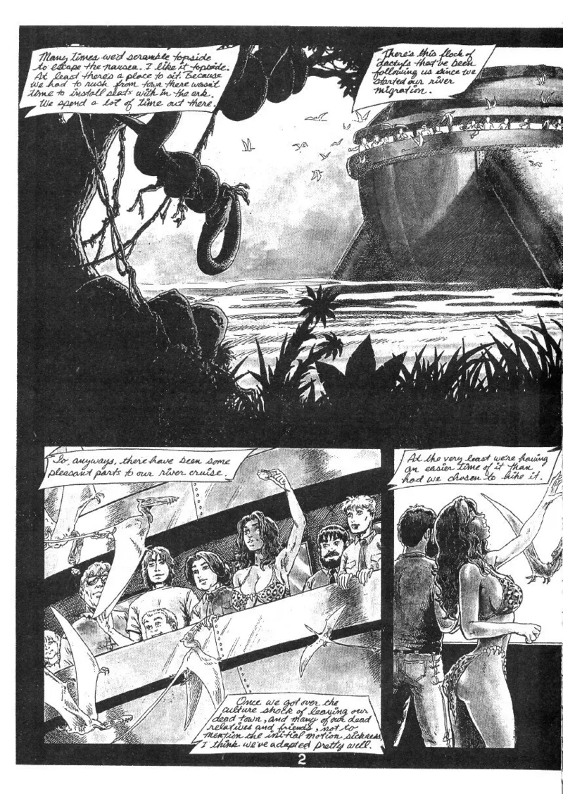 Cavewoman - Pangaean Sea Prologue page 5 full