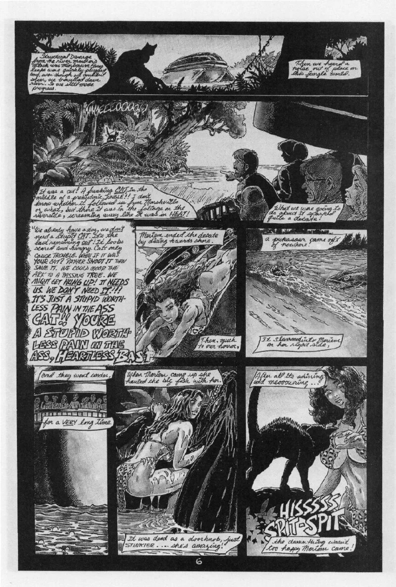 Cavewoman - Pangaean Sea Prologue page 9 full