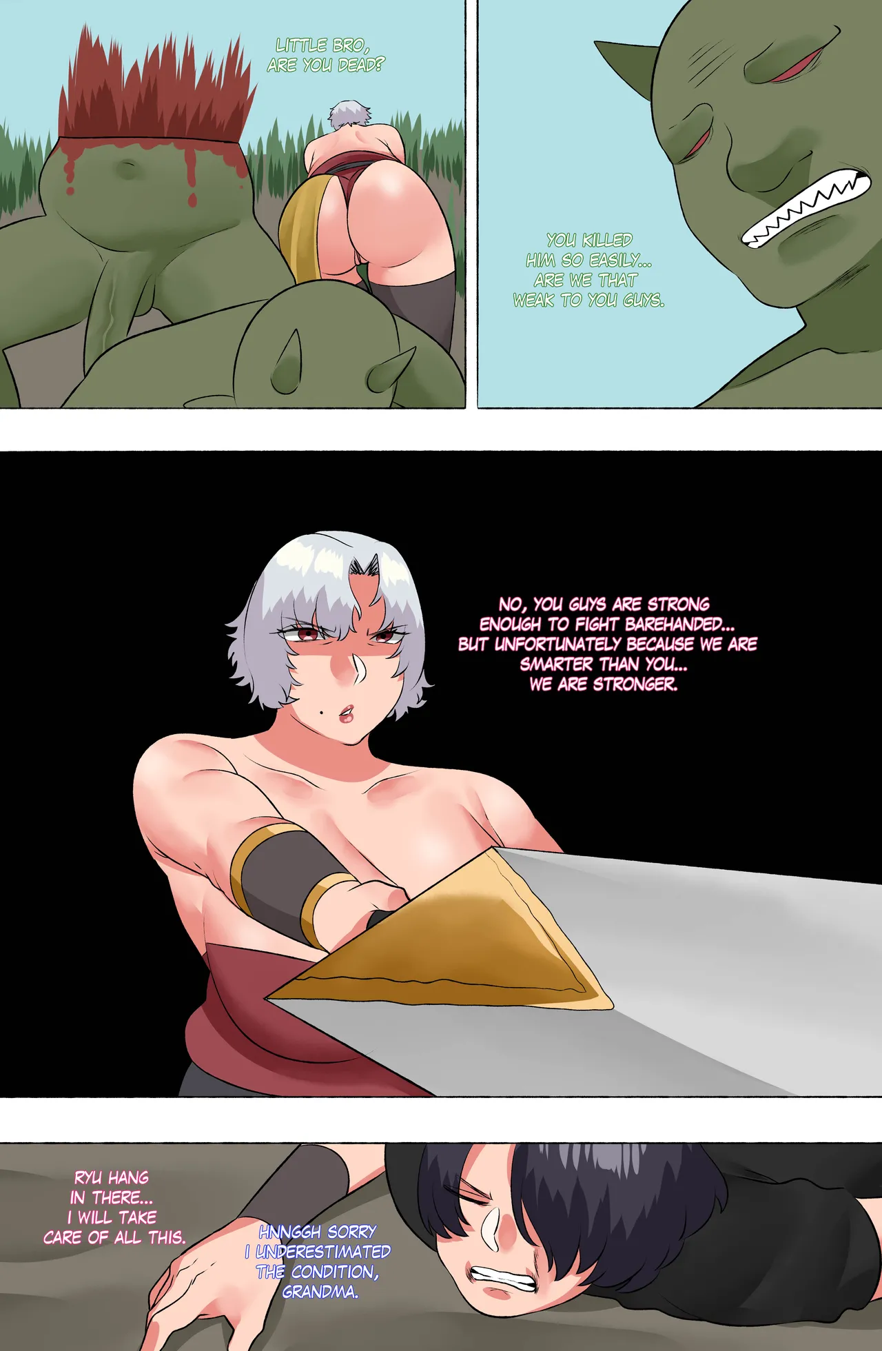 Berserk Grandma part 1 page 8 full