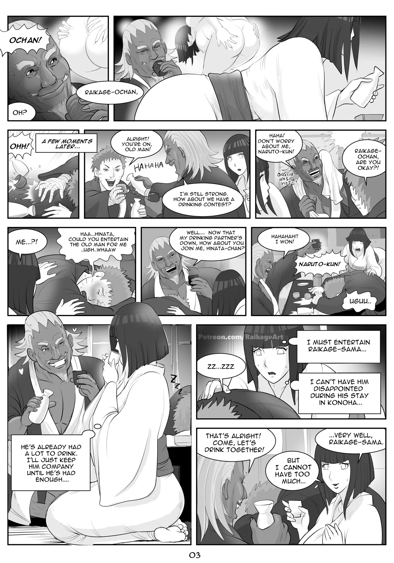 Hidden Affair of Konoha page 4 full