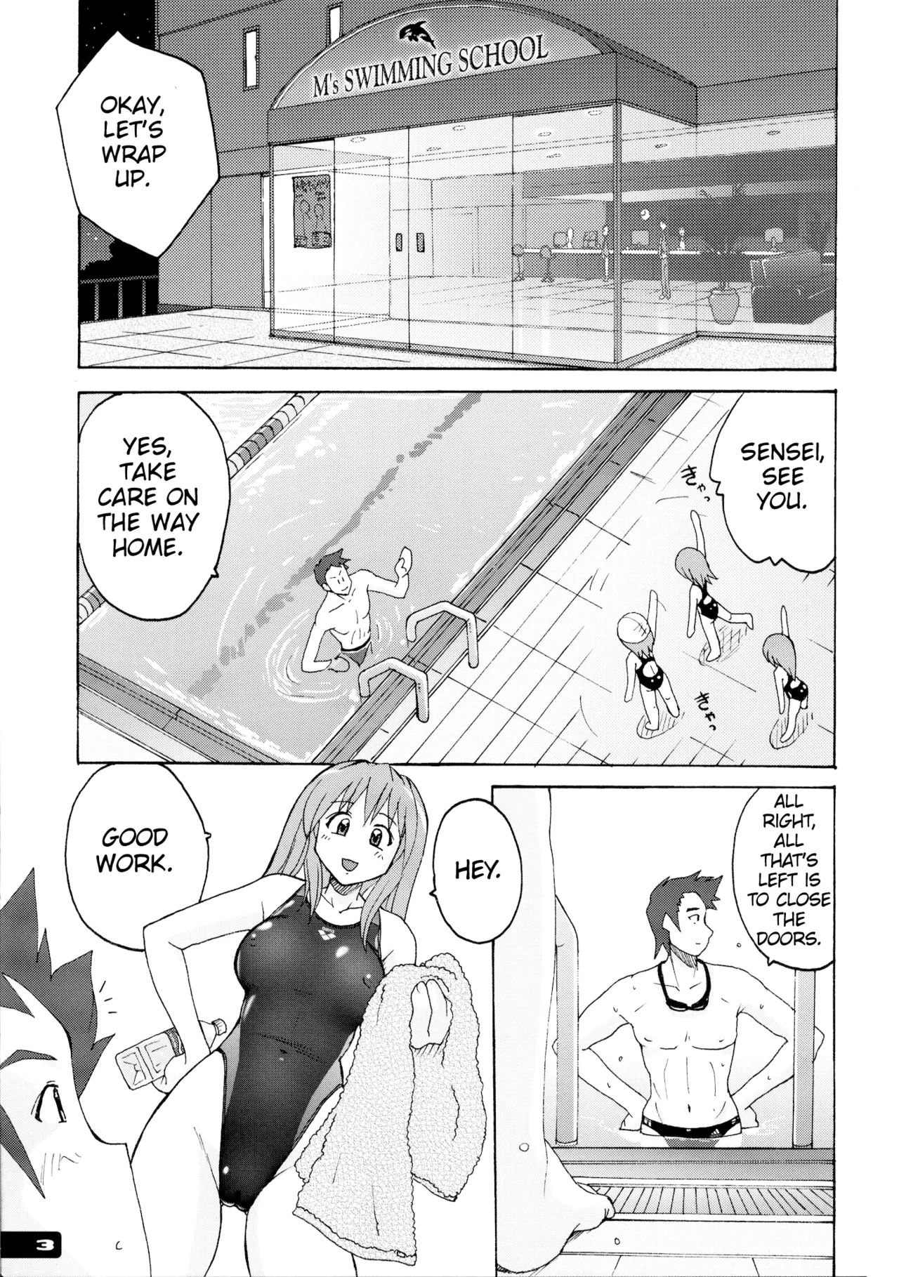 Pitapita Kyouei Mizugi - for Competition swimsuit fetist & high cut bottoms fleaks 1-3 Soushuuhen page 2 full