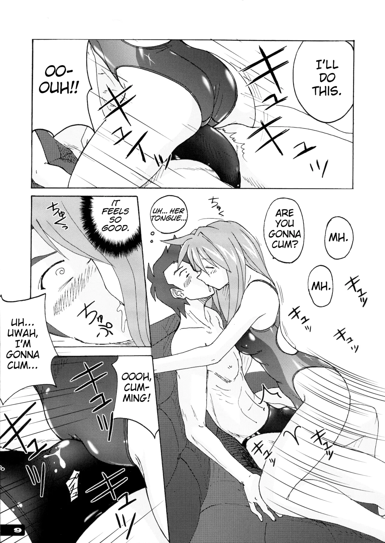 Pitapita Kyouei Mizugi - for Competition swimsuit fetist & high cut bottoms fleaks 1-3 Soushuuhen page 8 full