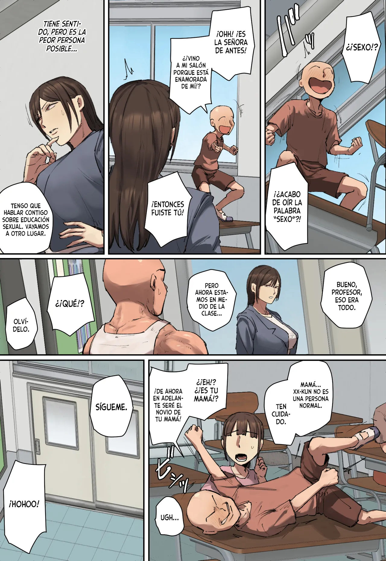 Doukyuusei no Kyouiku Mama ni Hitomebore! | ¡Me Enamoré a Primera Vista de la Mamá Estricta de mi Compañera de Clase! page 10 full