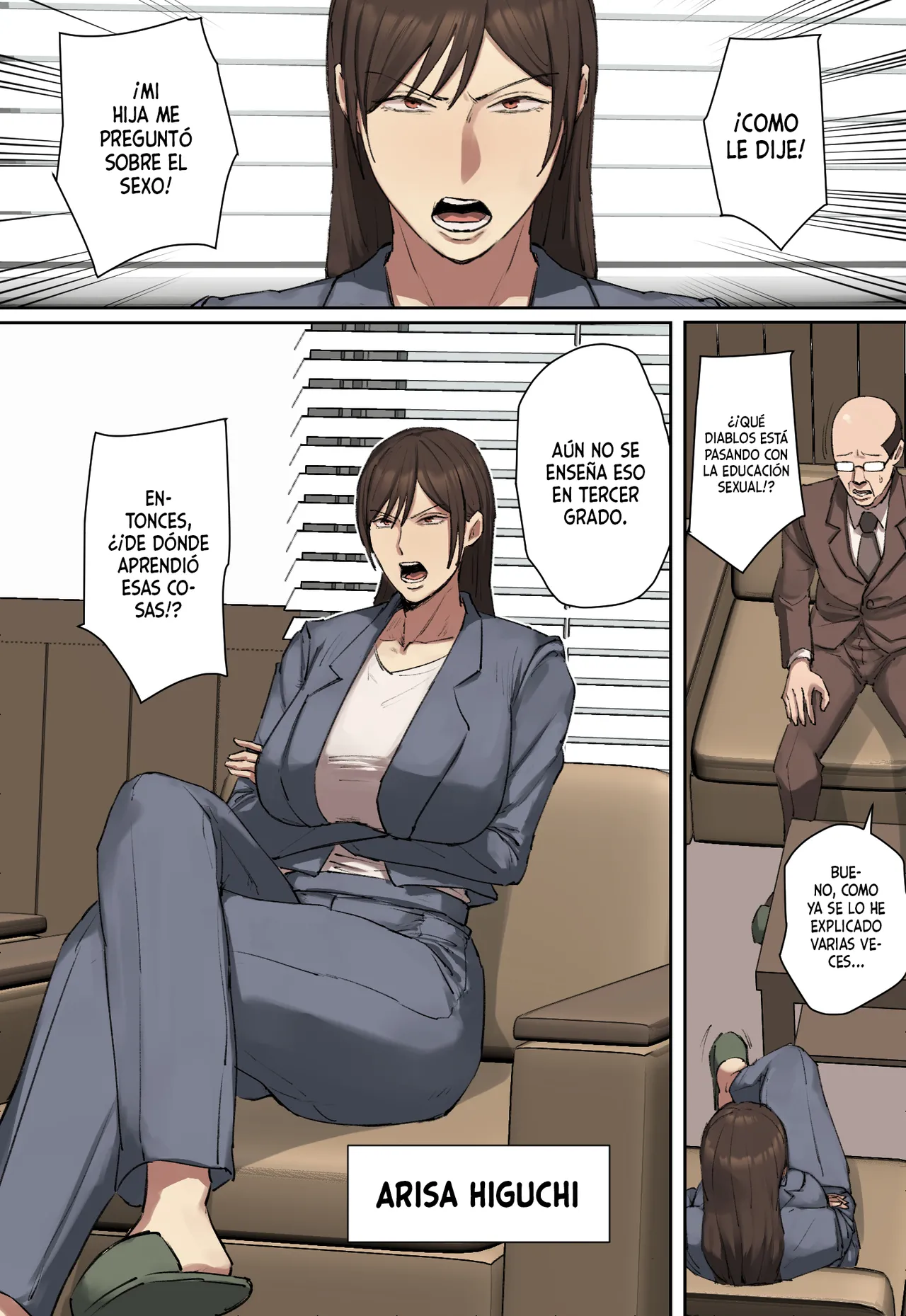 Doukyuusei no Kyouiku Mama ni Hitomebore! | ¡Me Enamoré a Primera Vista de la Mamá Estricta de mi Compañera de Clase! page 3 full