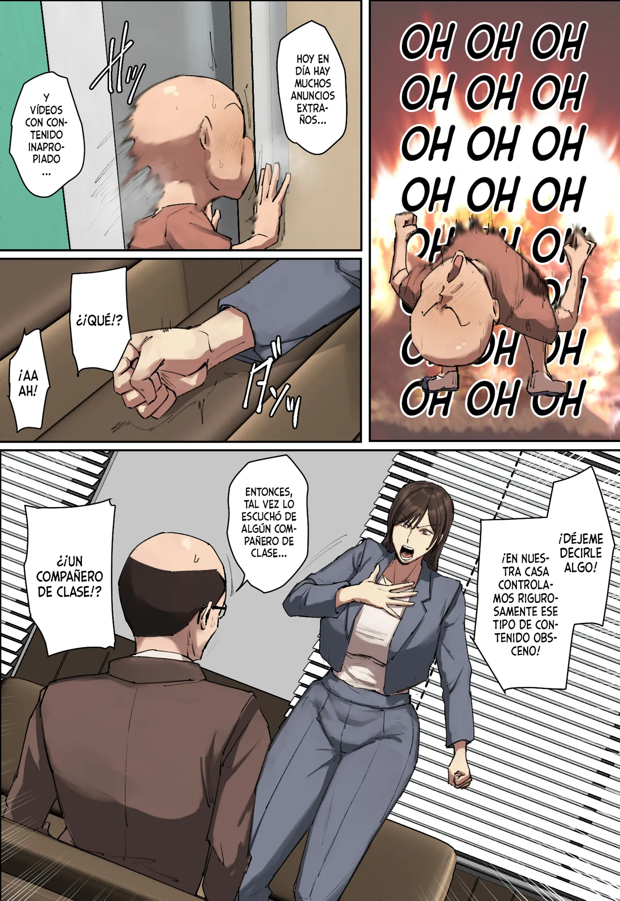 Doukyuusei no Kyouiku Mama ni Hitomebore! | ¡Me Enamoré a Primera Vista de la Mamá Estricta de mi Compañera de Clase! page 4 full