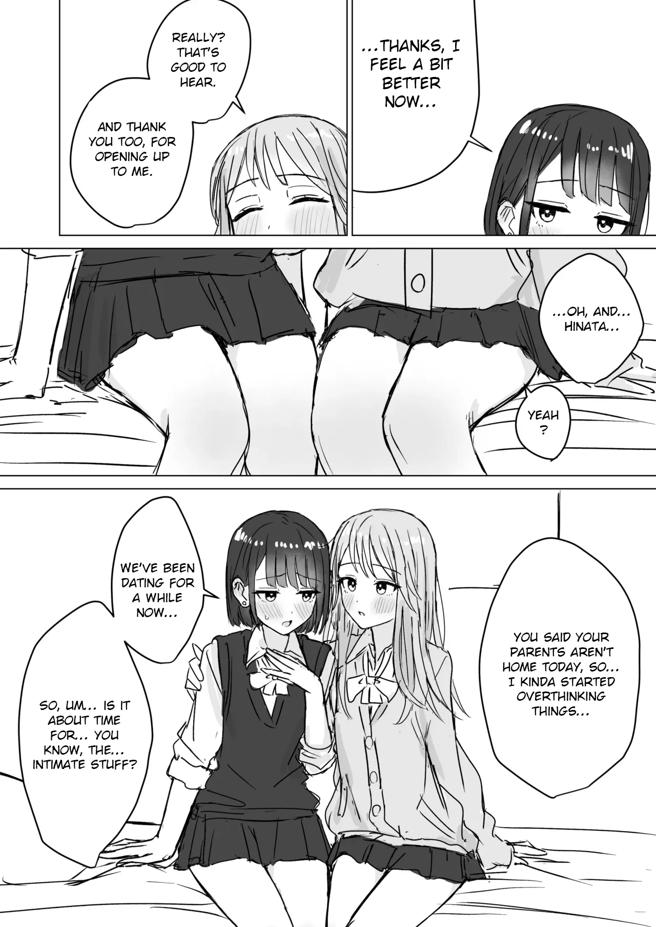 Watashi no Hajimete no Kanojo page 12 full
