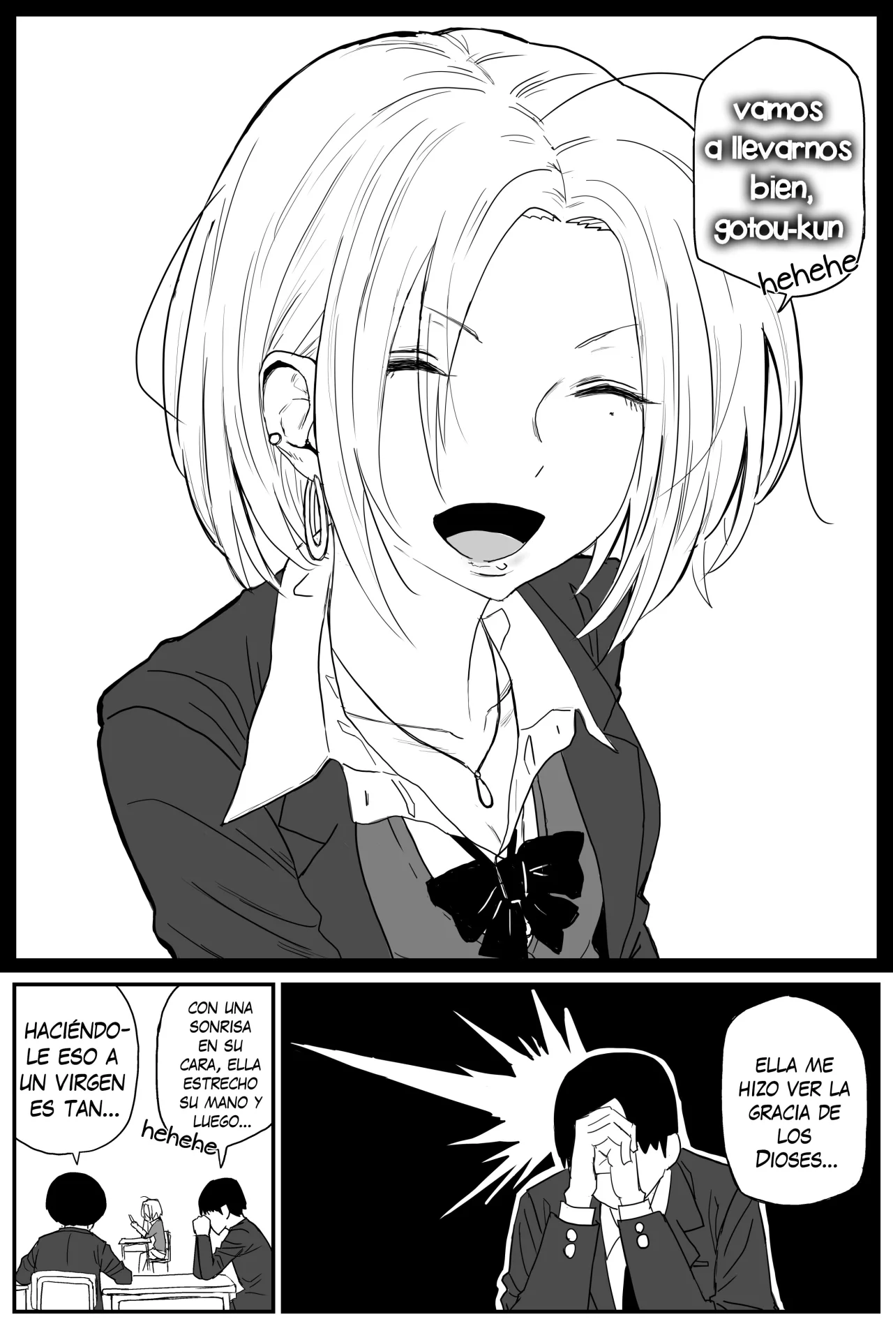Gal JK Ero Manga｜Manga Erótico de Colegiala Gyaru page 7 full