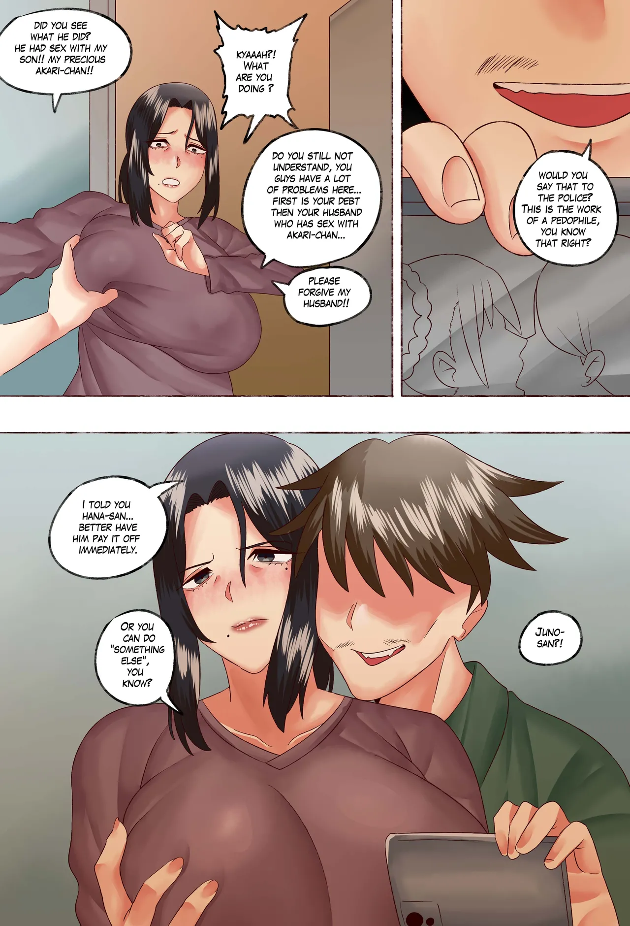 Sinful Mother Tsumaki Hana 1 page 7 full