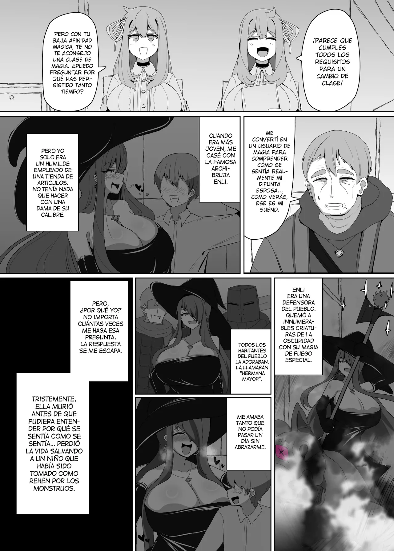 The House of Evil Class Change 2  Arachne-Witch page 3 full