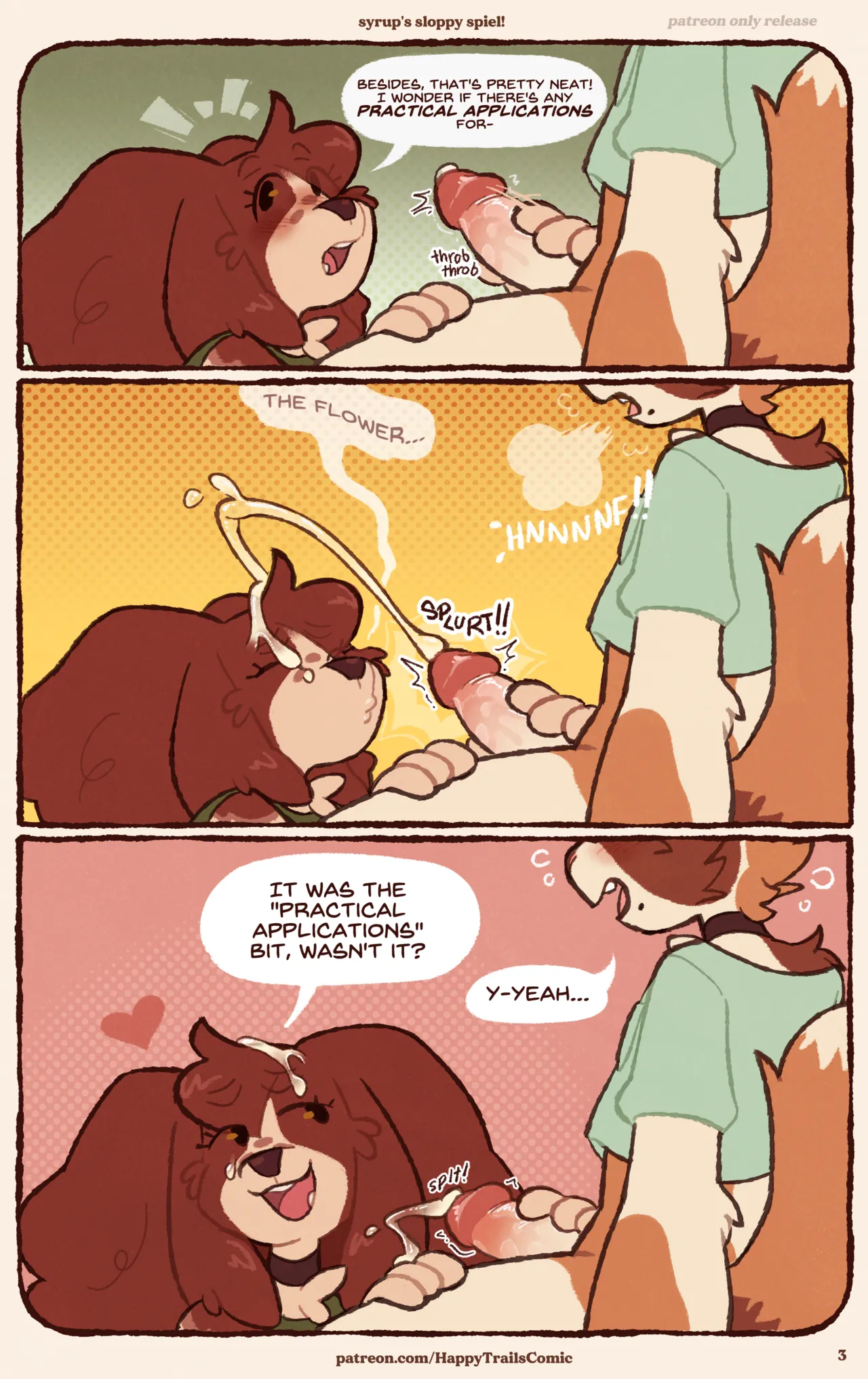 Syrup's Sloppy Spiel! page 3 full