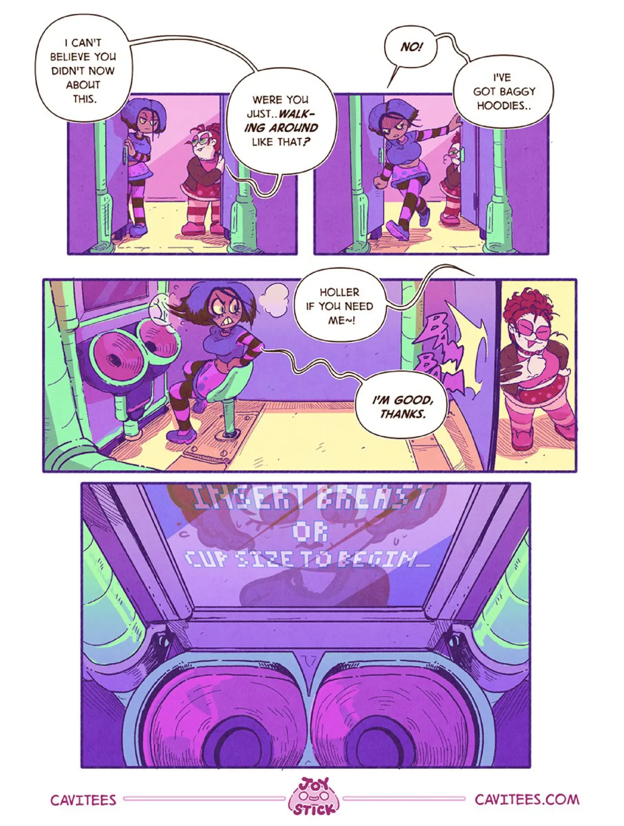 Joy-Stick 3: The Breastrooms page 12 full