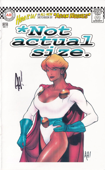 [Adam Hughes] *Not actual size cover