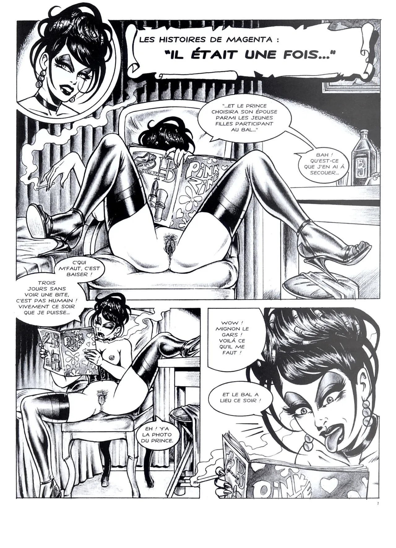 Nik Guerra & Celestino Pes - Les Histoires de Magenta #01 : Il était une fois … page 4 full