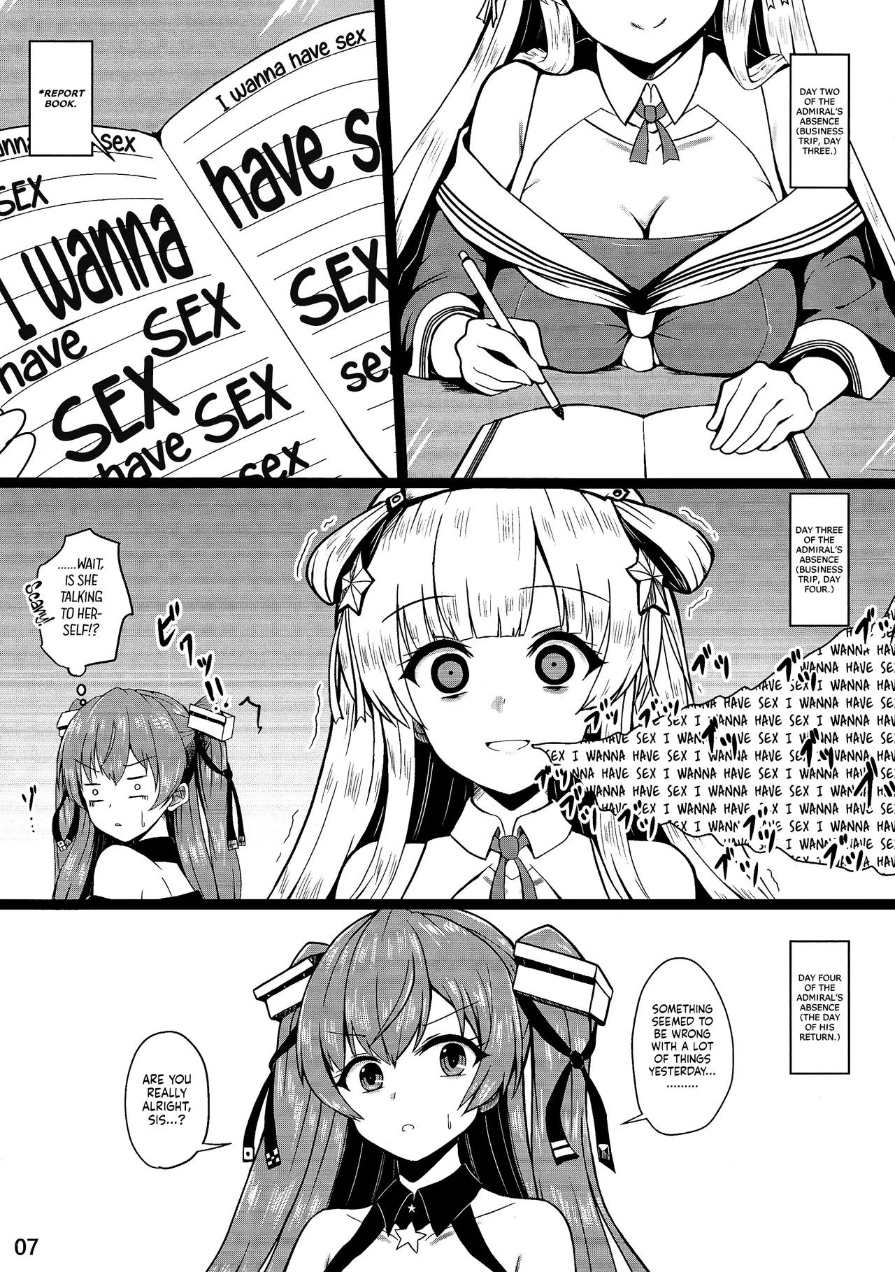 Fletcher is in heat❤︎ page 7 full