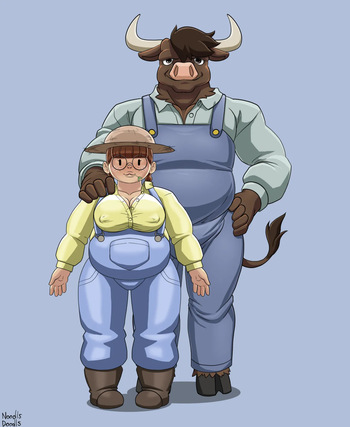 [NoodlsDoodls] The Dairy Farm Sweethearts cover