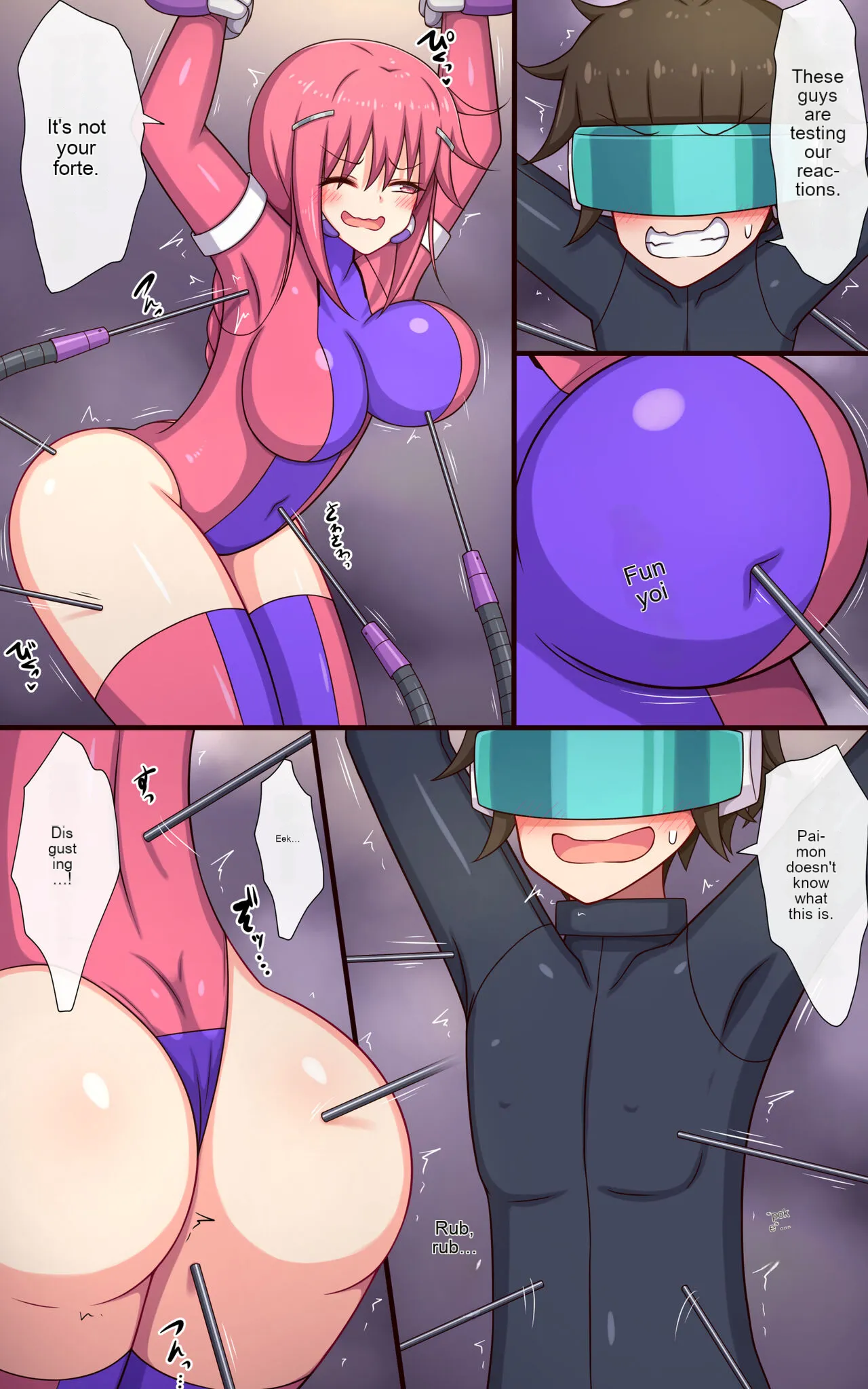Male and Female Tickle Sex Trap Translated page 6 full