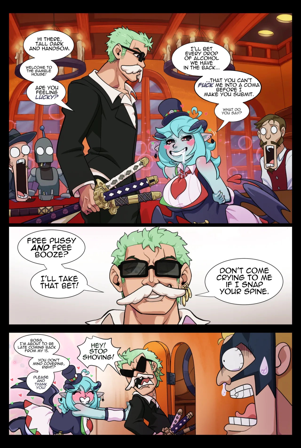 Opalu's Four Sword Style page 7 full