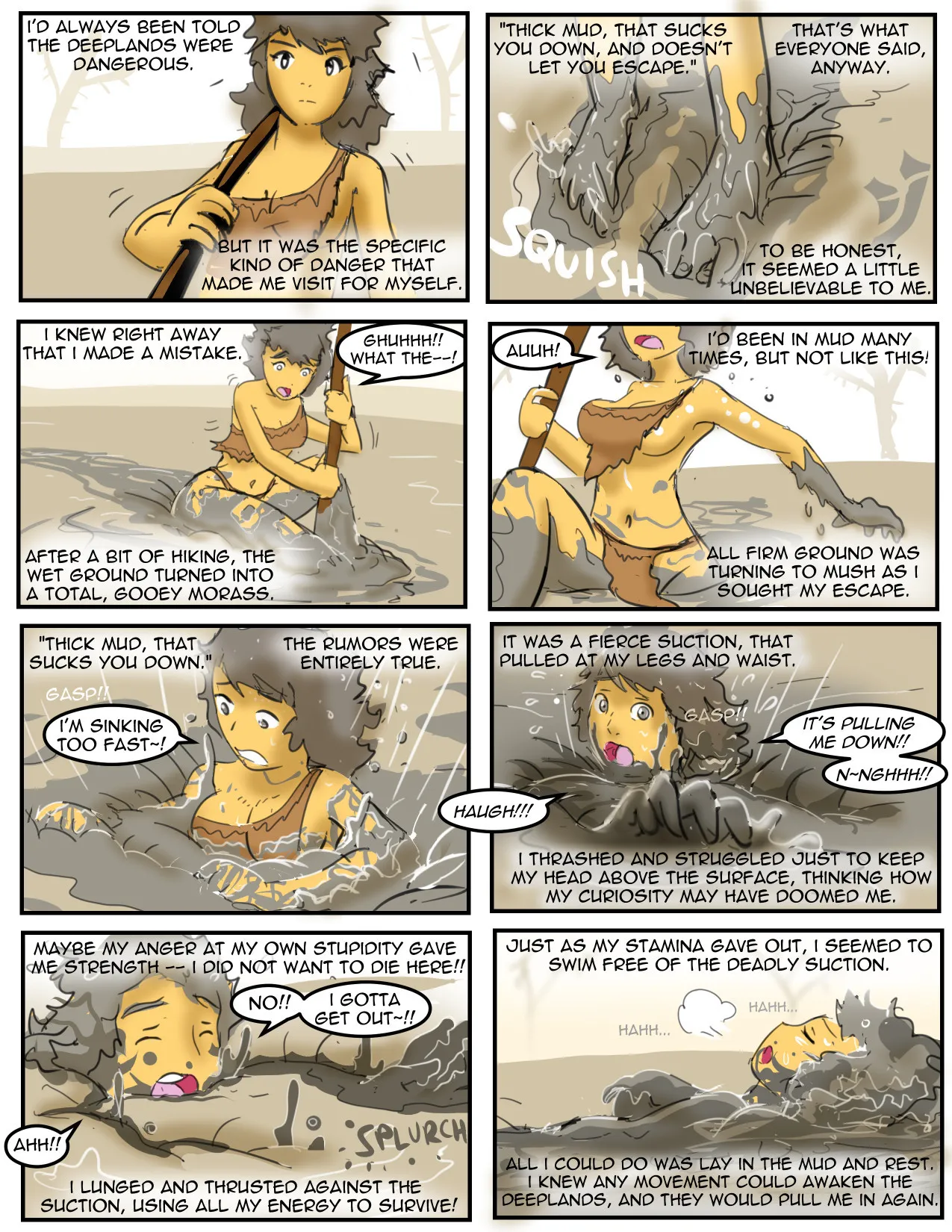 Deeplands page 1 full