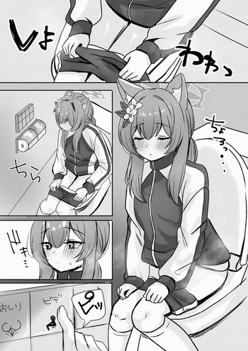 [Myai] Mari ga Shower Toilet de Kossori... (Blue Archive) cover