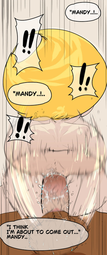 Yellow Elephant - Mandy + Muscular adult erwin (Grim adventures of Billy and Mandy) cover
