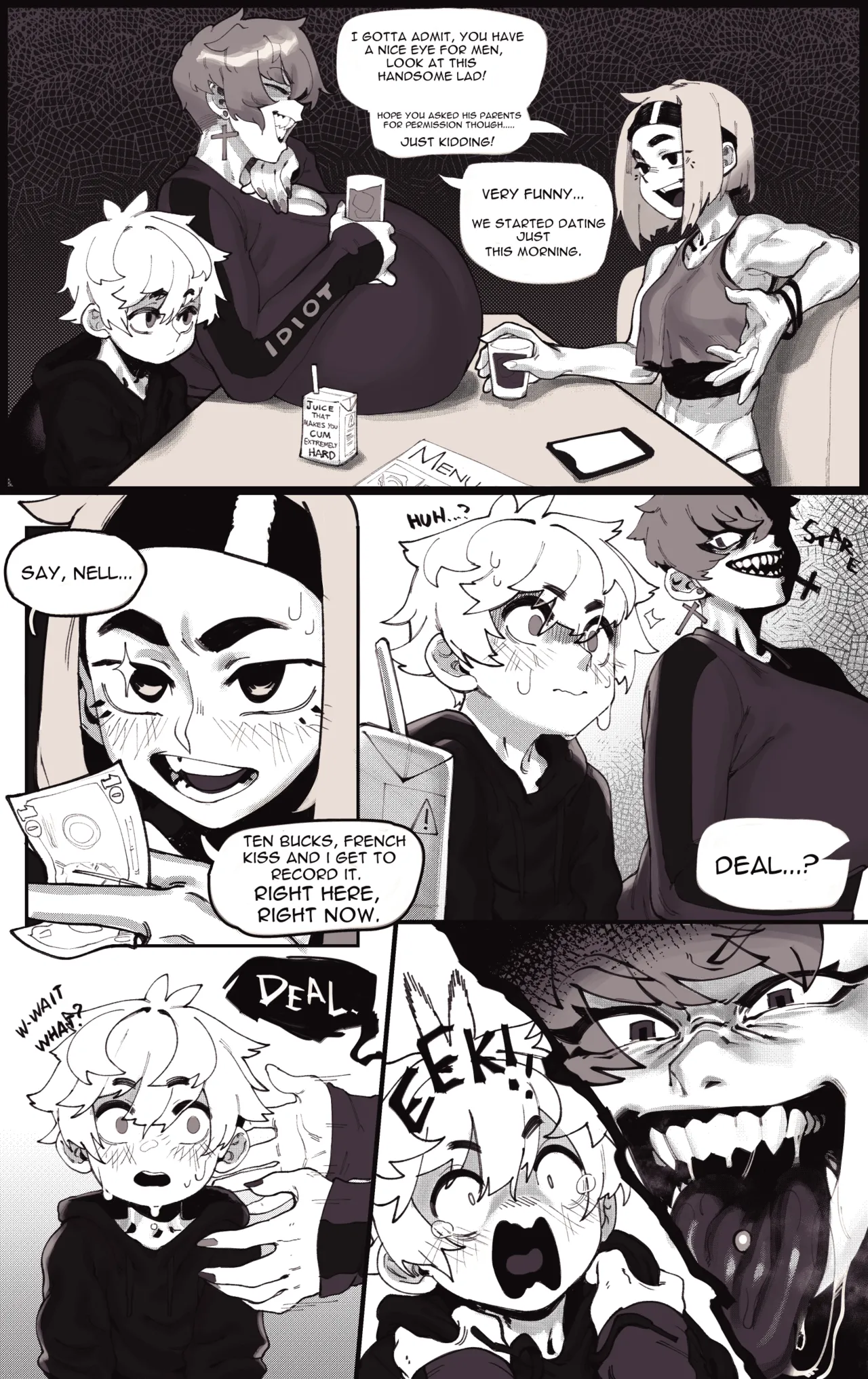 Shota Hunters - Nell, Annabel & Magnolia page 12 full